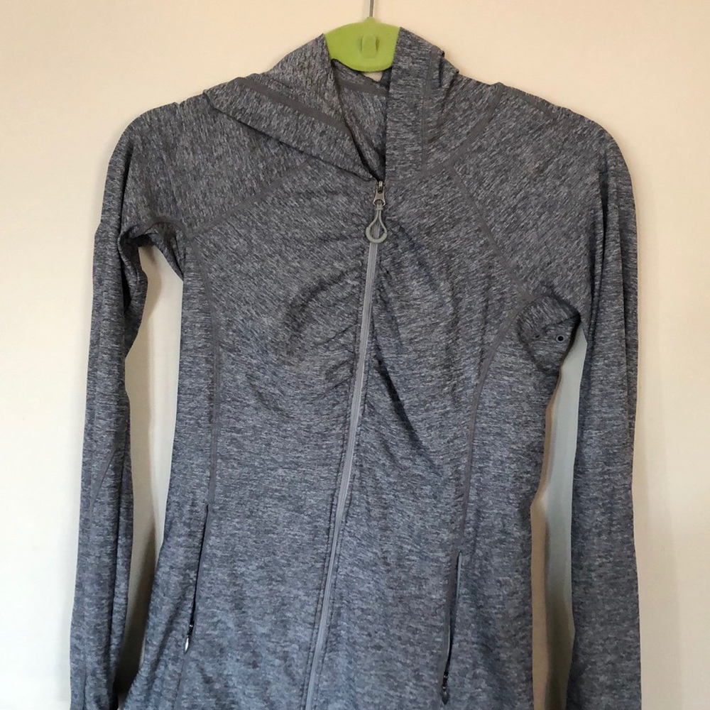Grey athleta jacket